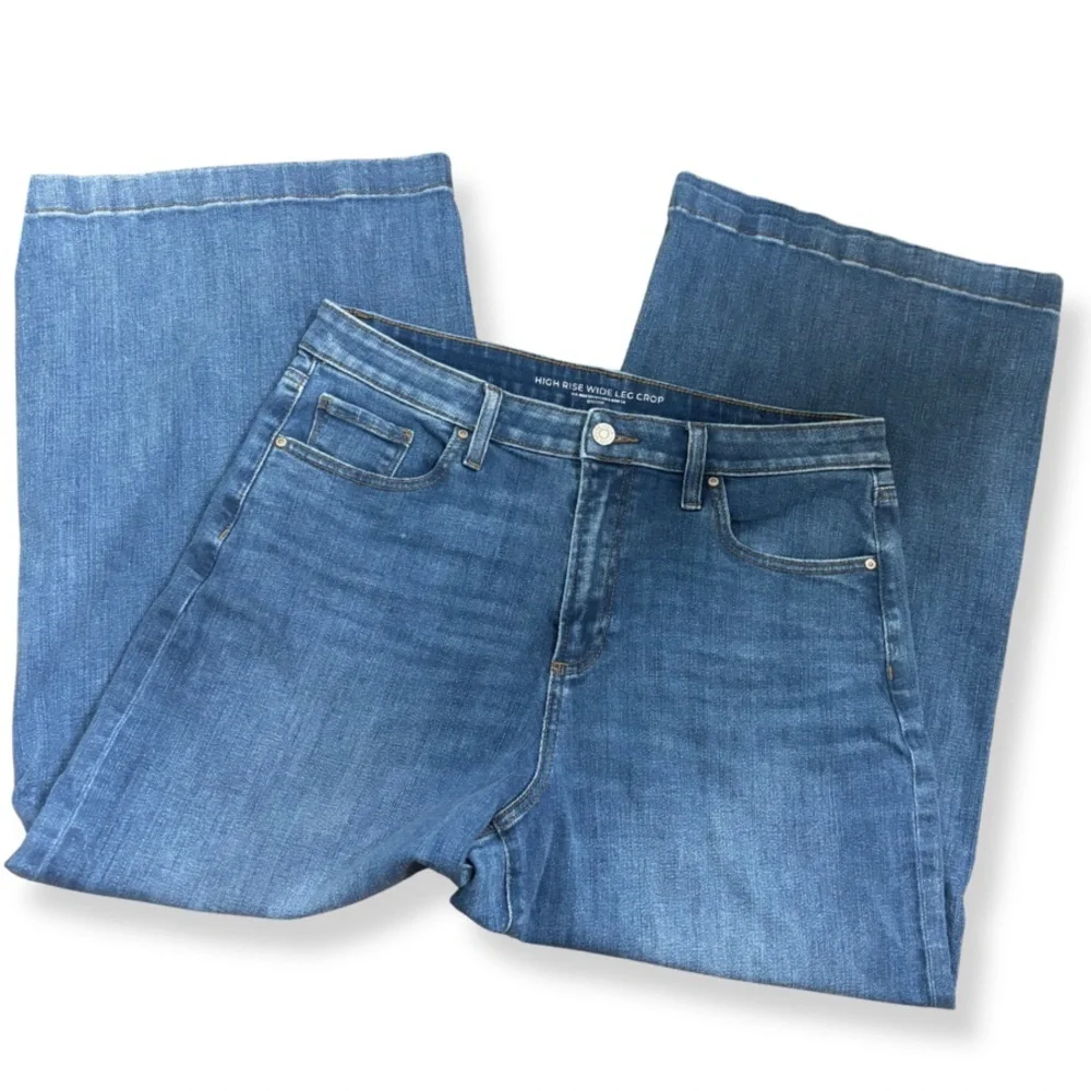 👖 Chico’s High Rise Wide Leg Crop Jeans | Size 1.5 (US 10) 👖